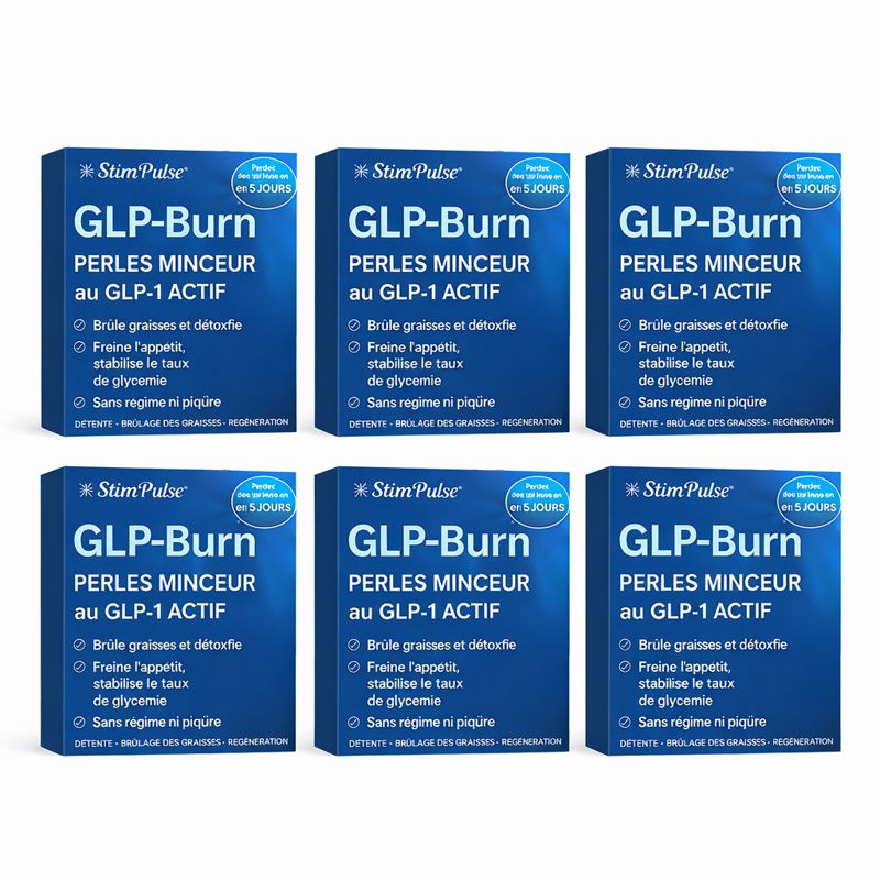 GLP-Burn™ Perles Minceur au GLP-1 Actif | Perdez 6 kilos de graisse en seulement 5 jours !