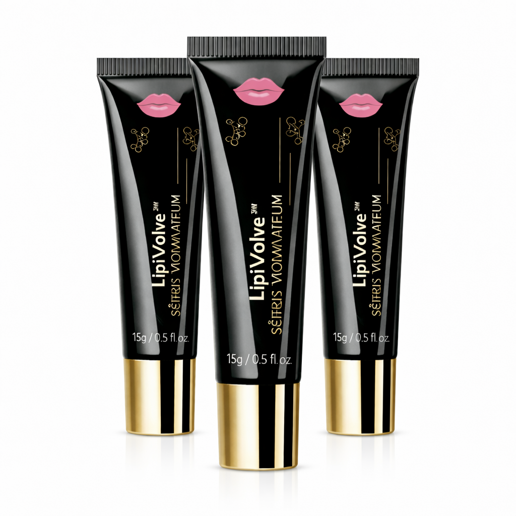 LipiVolve™ Sérum Lèvres Volumateur | Doublez le volume de vos lèvres en 24 heures, sans aucune injection!