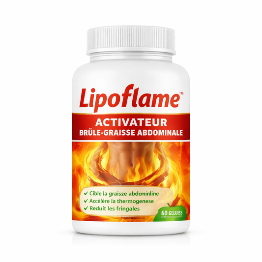Lipoflame™ Activateur Brûle-Graisse Abdominale | Perdez 5 kg en 7 jours sans régime ni sport !