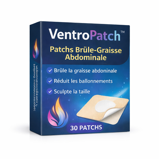 VentroPatch™ Patchs Brûle-Graisse Abdominale | Perdez jusqu’à 3,2 kg en seulement 5 jours !