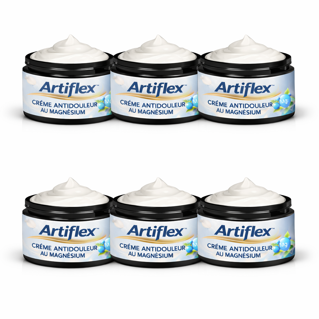 Artiflex™ Crème Antidouleur au Magnésium | Supprimez vos douleurs articulaires en 3 minutes !
