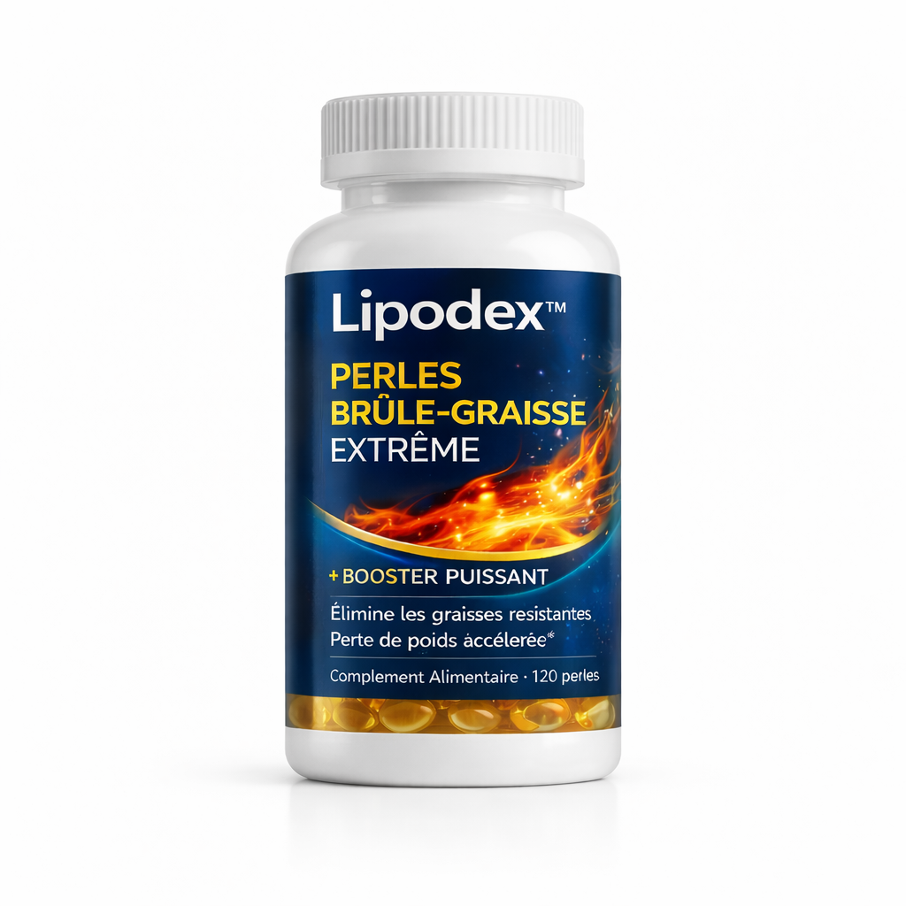 Lipodex™ Perles Brûle-Graisse Extrême | Éliminez jusqu’à 6 kg de graisse en seulement 5 jours!