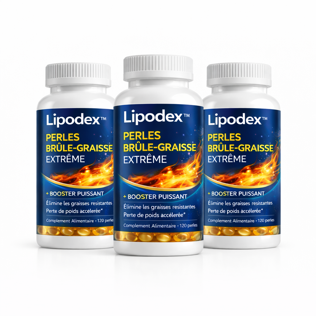 Lipodex™ Perles Brûle-Graisse Extrême | Éliminez jusqu’à 6 kg de graisse en seulement 5 jours!
