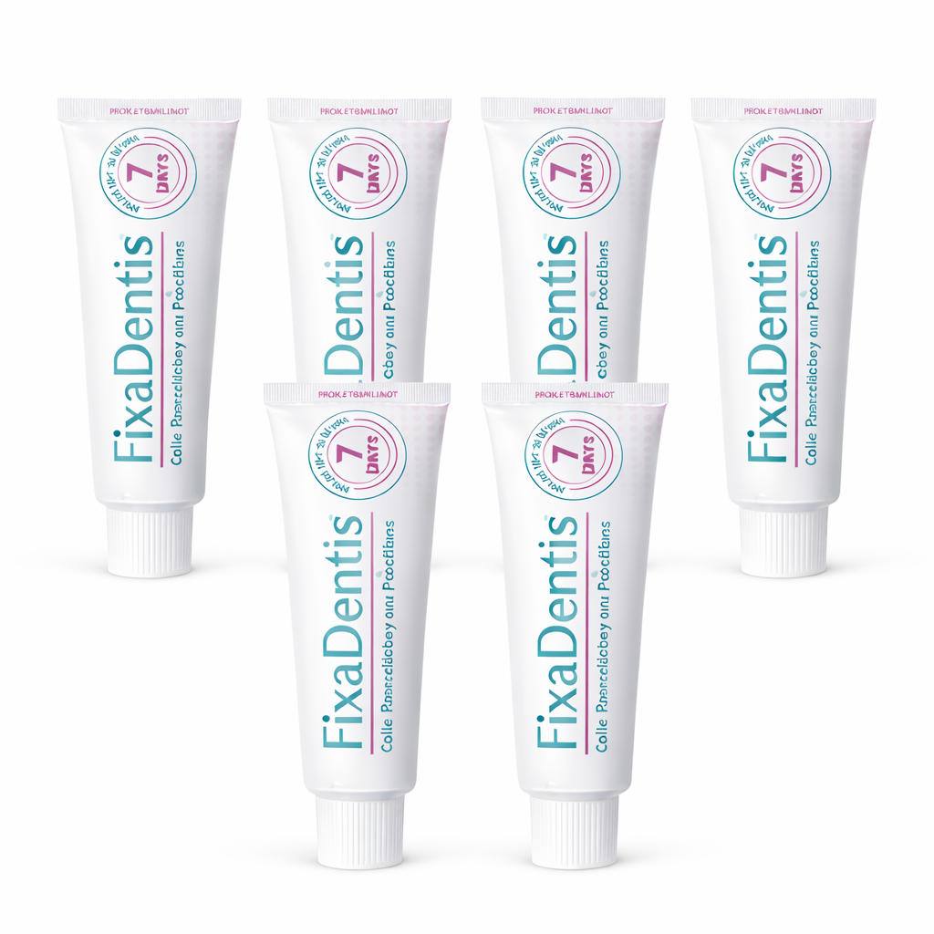 FixaDentis™ Colle Thermoplastique pour Prothèses | Retrouver une tenue parfaite et un confort absolu en 3 minutes !