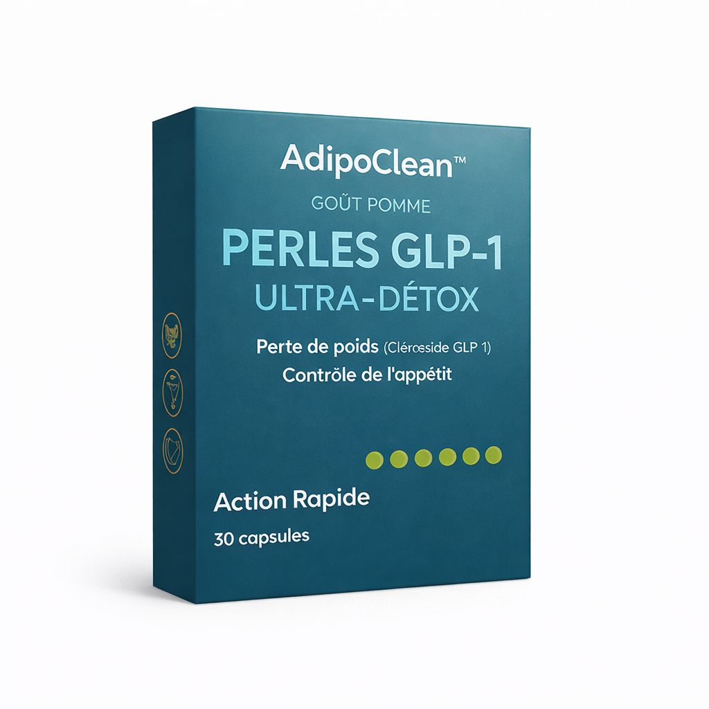 AdipoClean™ Perles GLP-1 Ultra-Détox | Éliminez la graisse et perdez du poids en 10 minutes !