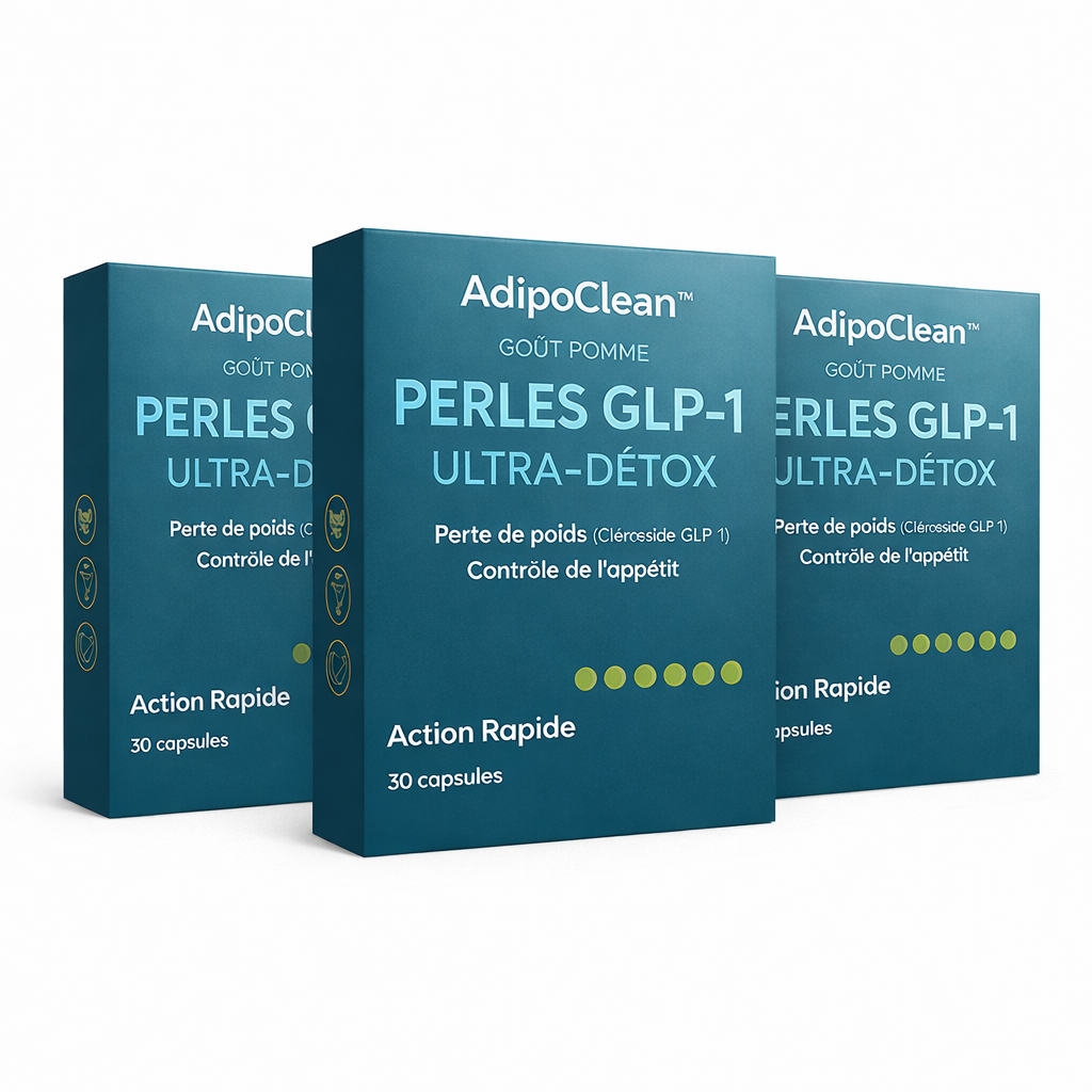 AdipoClean™ Perles GLP-1 Ultra-Détox | Éliminez la graisse et perdez du poids en 10 minutes !