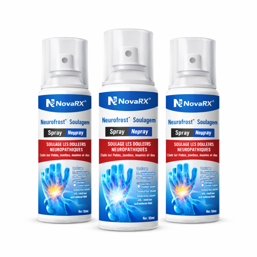Neurofrost™ Spray Neuropathie | Soulage les brûlures et engourdissements en 60 secondes !