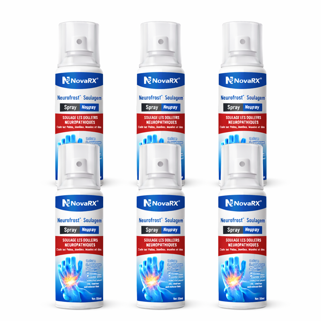 Neurofrost™ Spray Neuropathie | Soulage les brûlures et engourdissements en 60 secondes !