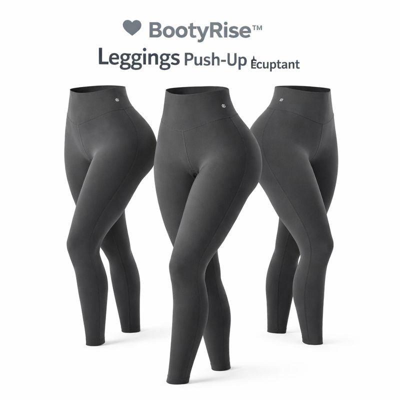 BootyRise™ Leggings Push-Up Sculptant | Fesses galbées instantanément et ventre plat !