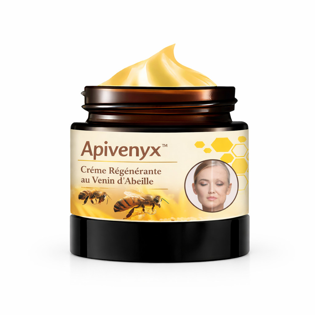 Apivenyx™ Crème Régénérante au Venin d’Abeille | Répare, lisse et rajeunit la peau dès la première application !