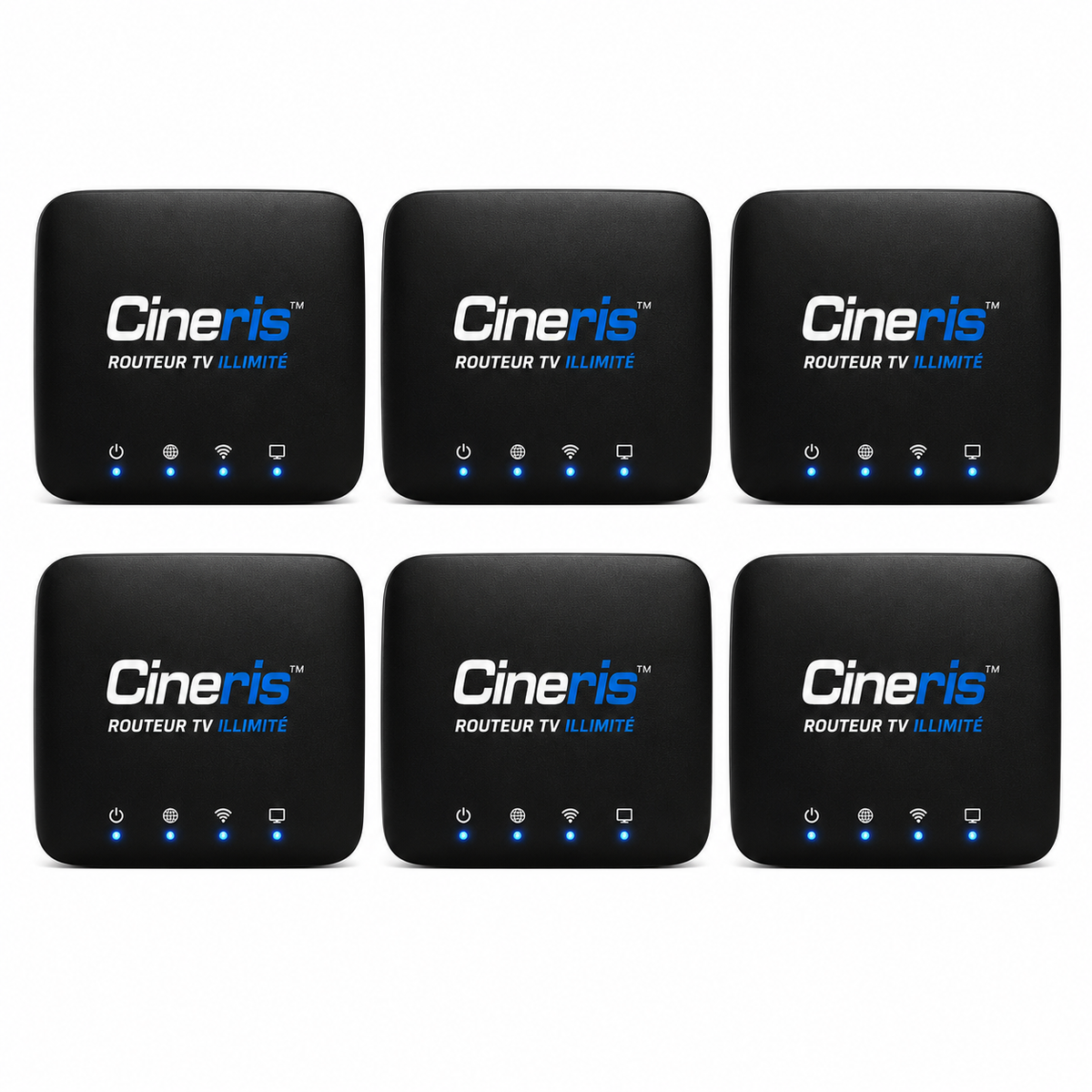 Cineris™ Routeur TV Illimité | Supprimez vos factures télé et profitez de 10 000 chaînes gratuites en 60 secondes !