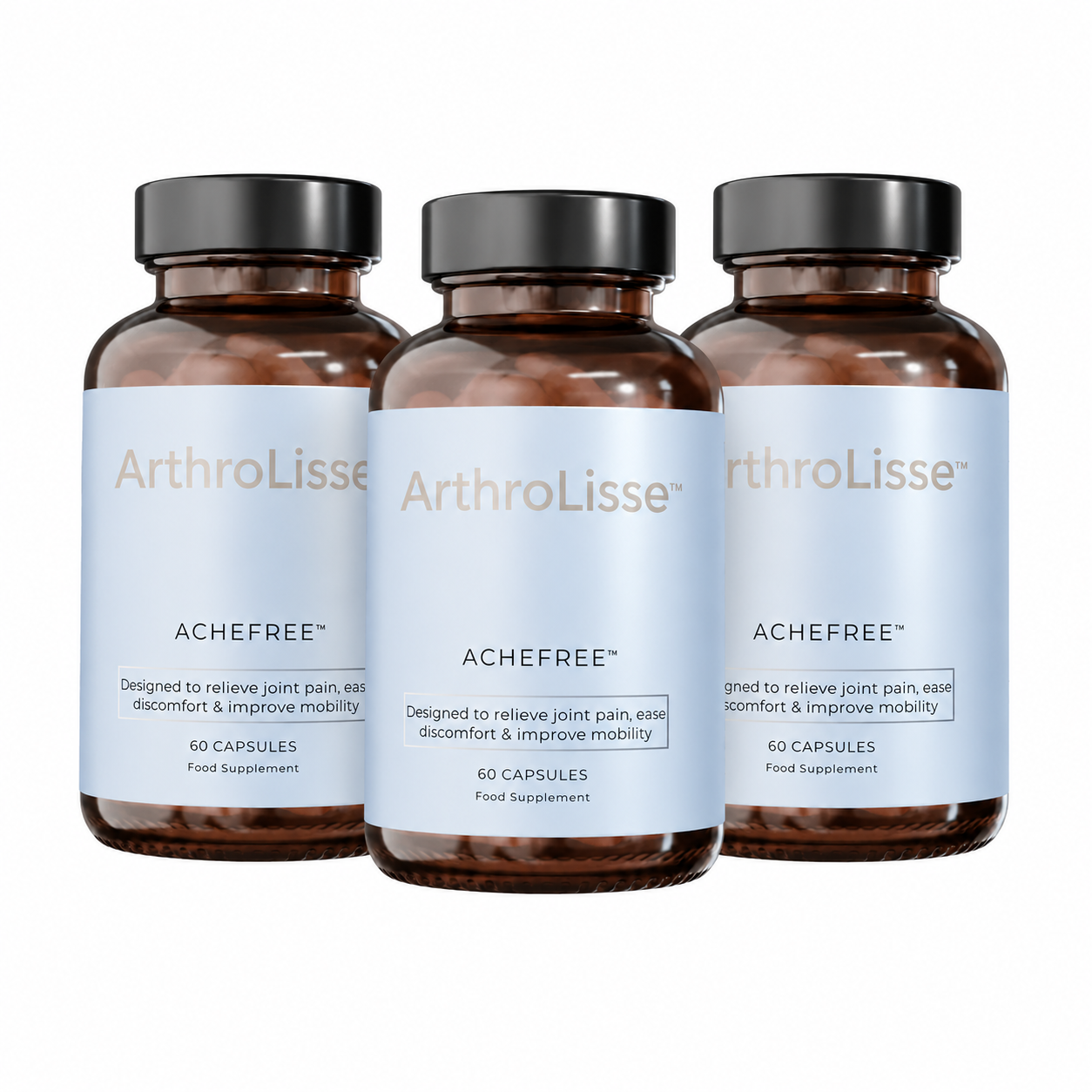 ArthroLisse™ Capsules Anti-Douleurs Articulaires | Supprimez vos douleurs et réduisez l’inflammation dès les premières semaines !