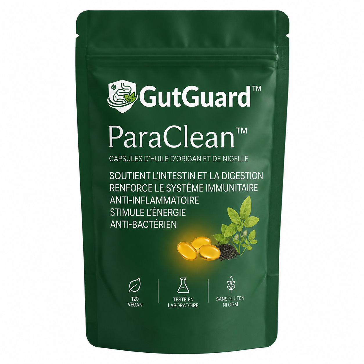 ParaClean™ Capsules Anti-Parasites & Ballonnements | Purifiez vos intestins et retrouvez un ventre léger en 30 jours !