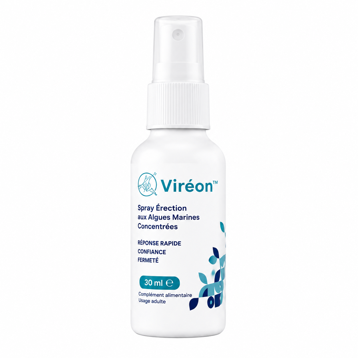 Viréon™ Spray Érection aux Algues Marines Concentrées | Retrouvez une érection puissante en 43 secondes!