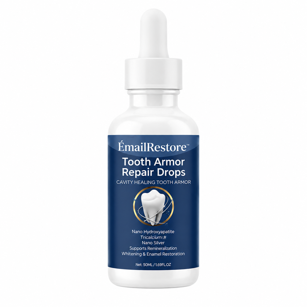 ÉmailRestore™ Sérum Réparateur Dentaire | Réparez les micro-fissures et renforcez vos dents fragilisées !