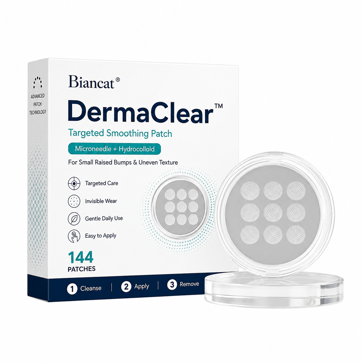 DermaClear™ Patch Anti-Imperfections & Boutons | Asséchez, camouflez et lissez les boutons visibles en une nuit !