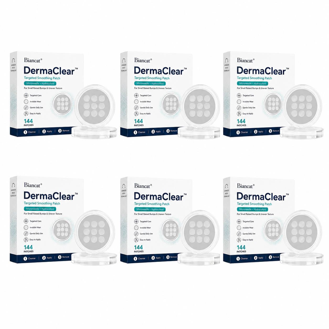 DermaClear™ Patch Anti-Imperfections & Boutons | Asséchez, camouflez et lissez les boutons visibles en une nuit !