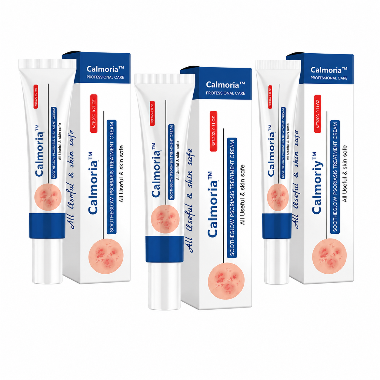 Calmoria™ Crème Anti-Psoriasis Réparatrice | Supprimez démangeaisons, rougeurs et plaques visibles dès les premiers jours !