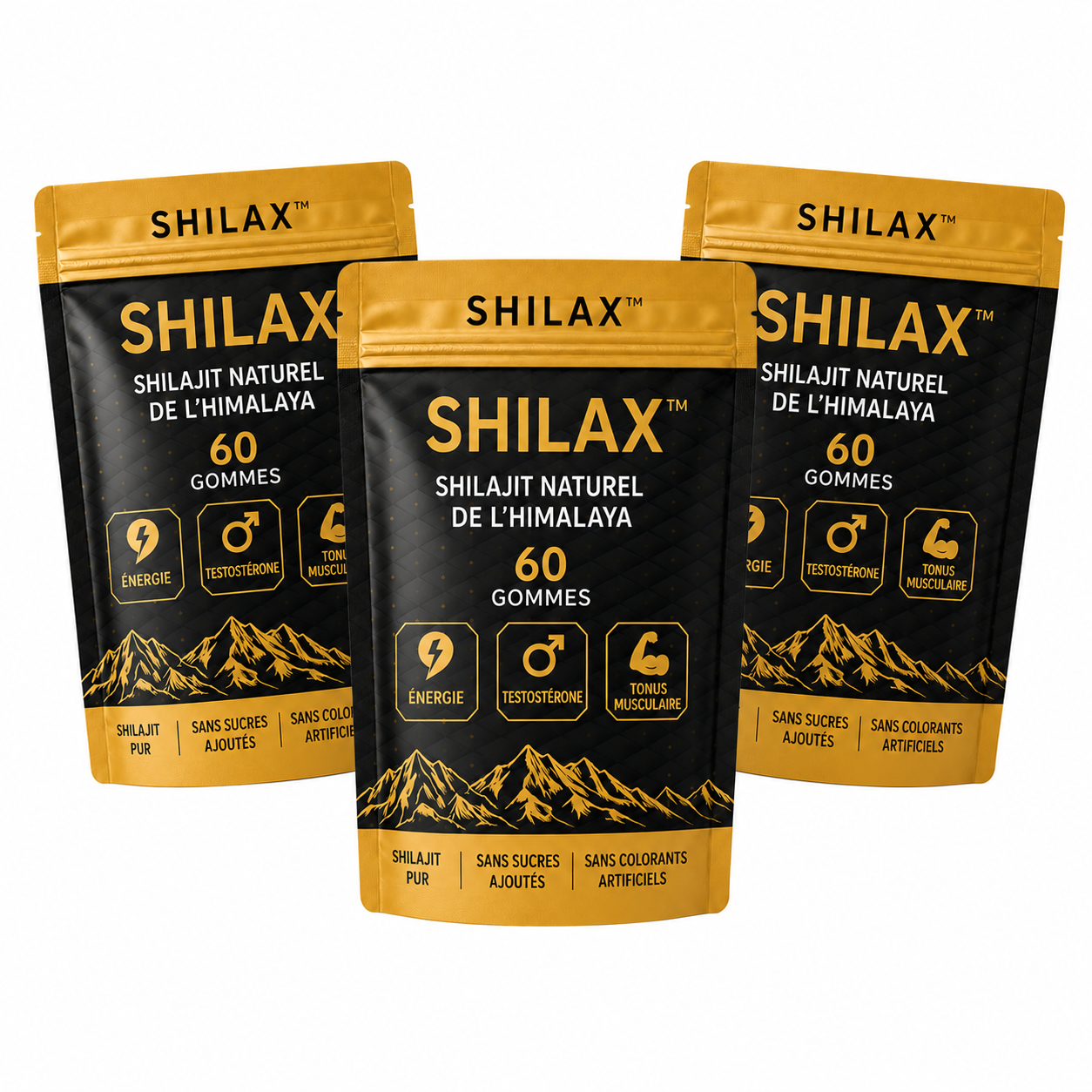 Shilax™ Gummies au Shilajit | Retrouvez des érections plus fermes en quelques jours, sans pilules !