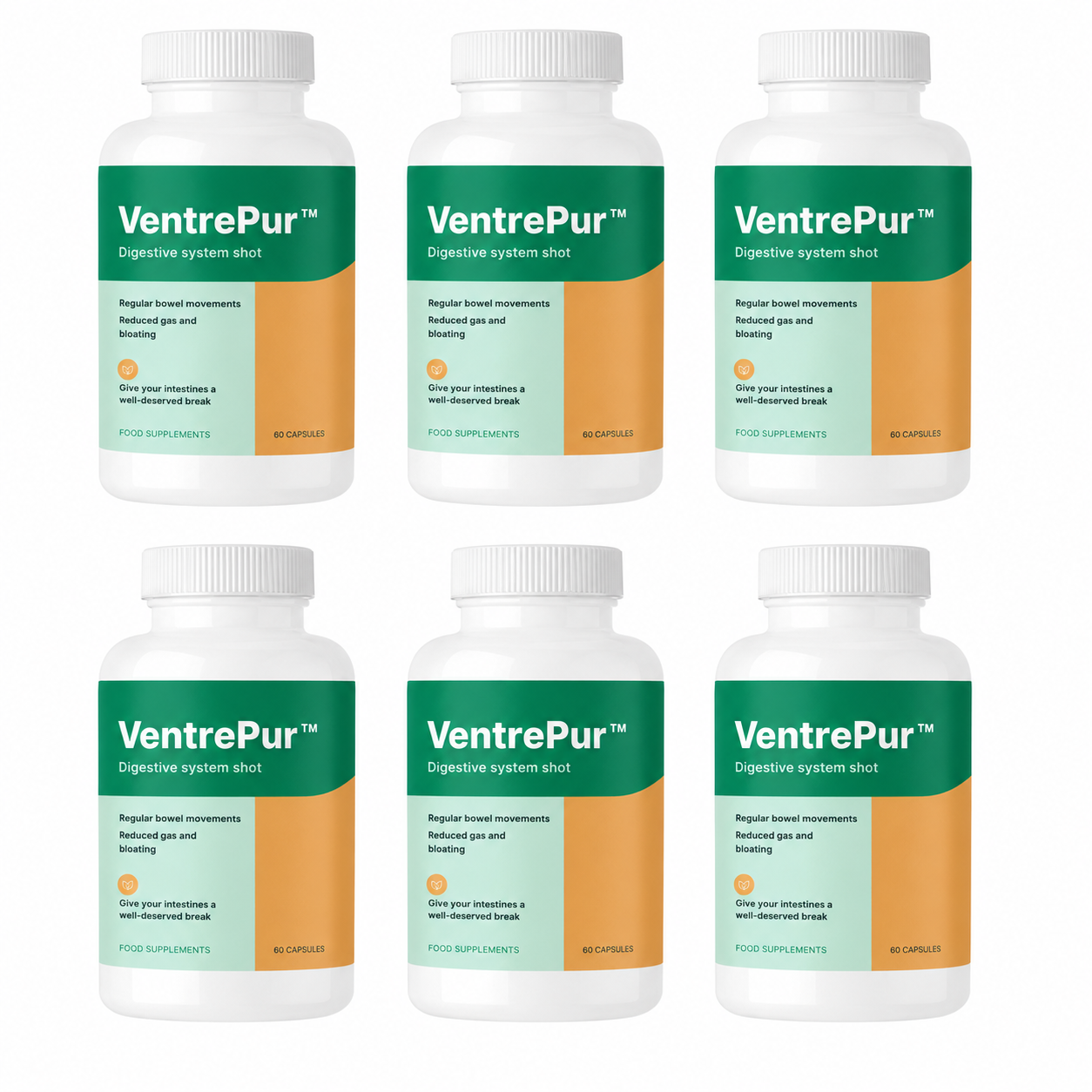 VentrePur™ Gélules Ballonnements & Transit | Débarrassez-vous des ballonnements et perdez jusqu'à 4,5 kg en seulement 7 jours !