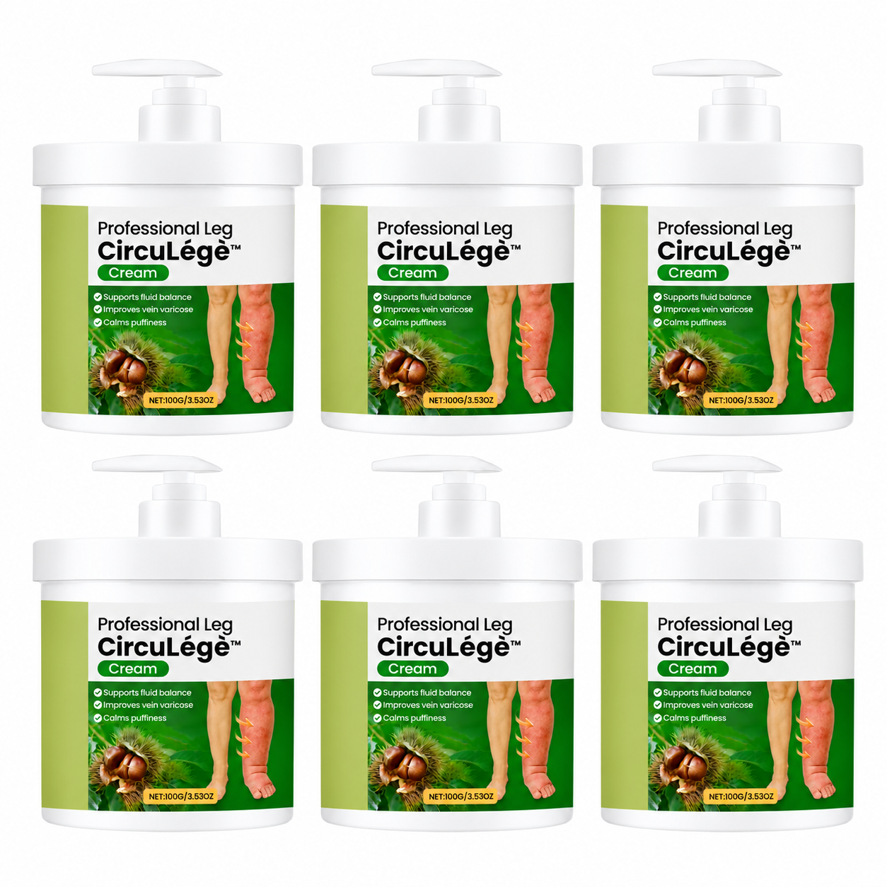 CircuLégè™ Crème Circulation Jambes | Retrouvez des jambes légères et soulagées en 48 heures !