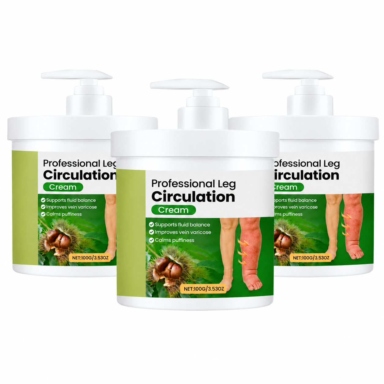CircuLégè™ Crème Circulation Jambes | Retrouvez des jambes légères et soulagées en 48 heures !