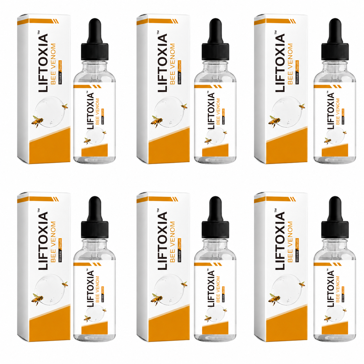 Liftoxia™ Sérum Anti-Rides | Lissez vos rides et raffermissez votre peau dès les premières applications !