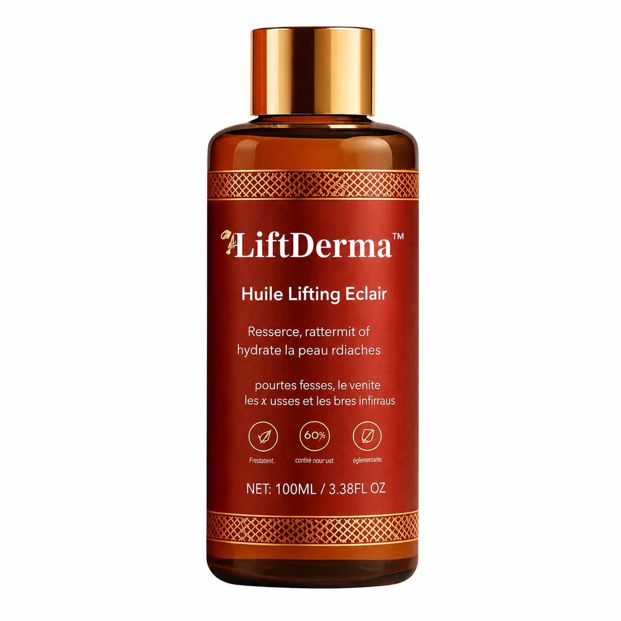 LiftDerma™ Huile Lifting Éclair | Raffermit une peau flasque en 24h chrono!