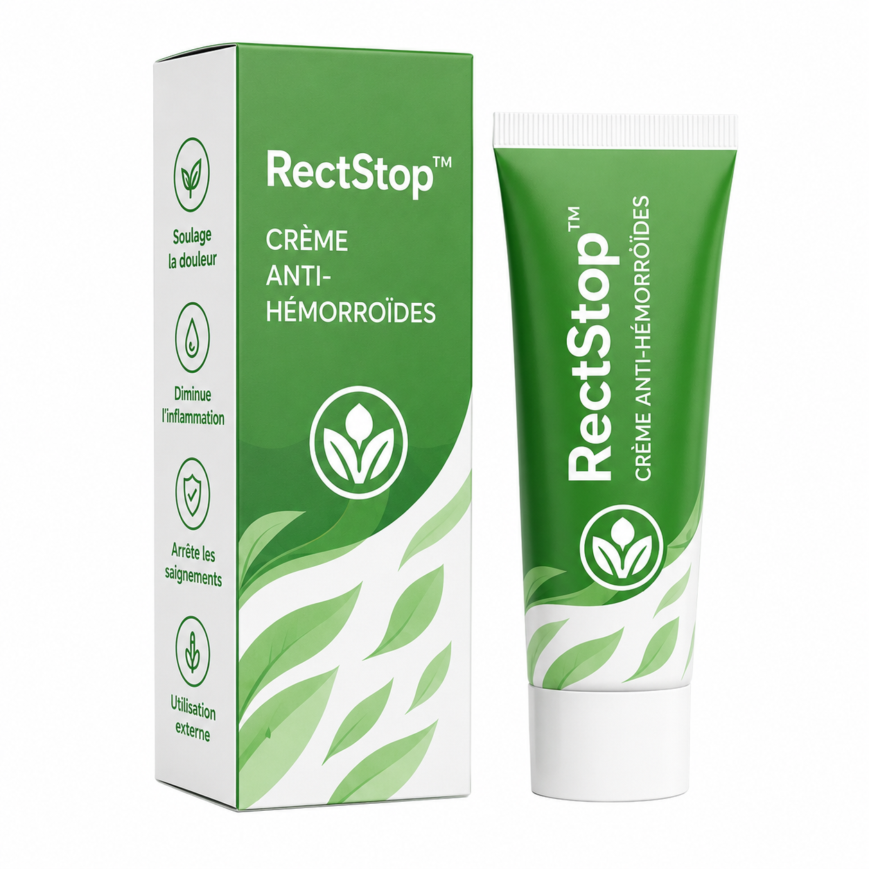 RectStop™ Crème Anti-Hémorroïdes | Traite 99% des hémorroïdes dès la première application !