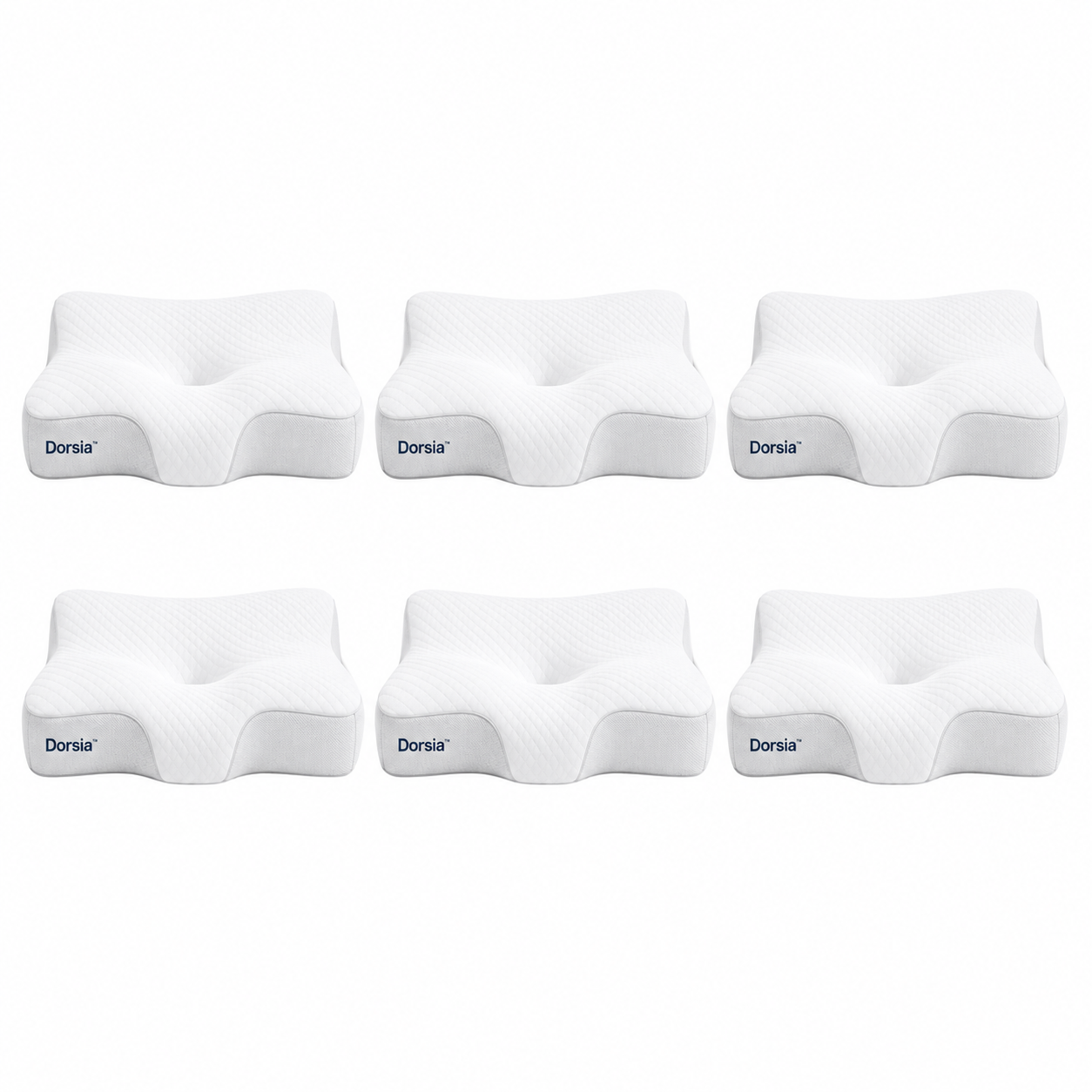 Dorsia™ Oreiller Thérapeutique à Mémoire de Forme | Soulage les douleurs cervicales et améliore votre sommeil dès la première nuit!