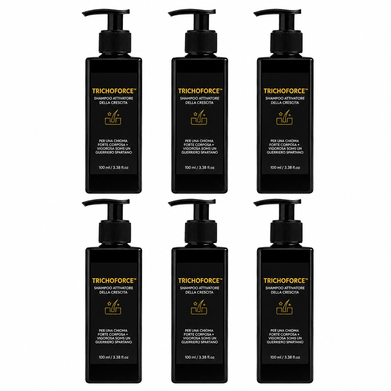 TrichoForce™ Shampooing Anti-Chute | Réactive la repousse et redonne de la densité dès les premières semaines !