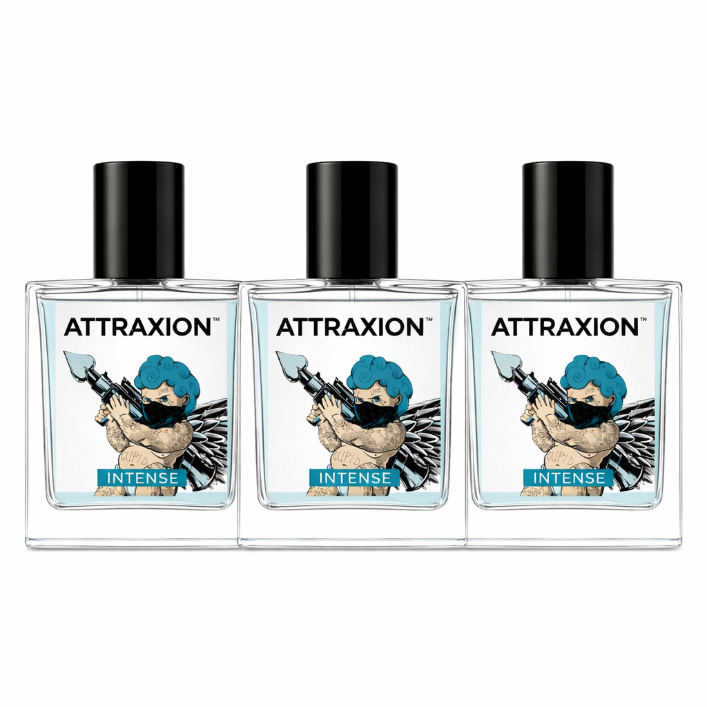 Attraxion™ Parfum Phéromonal Intense | Déclenchez une attraction irrésistible en 3 secondes !
