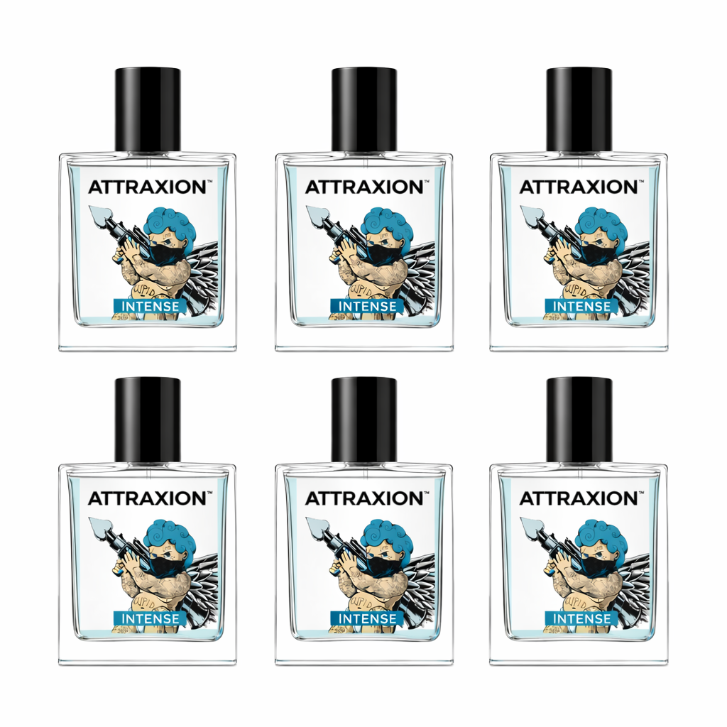 Attraxion™ Parfum Phéromonal Intense | Déclenchez une attraction irrésistible en 3 secondes !