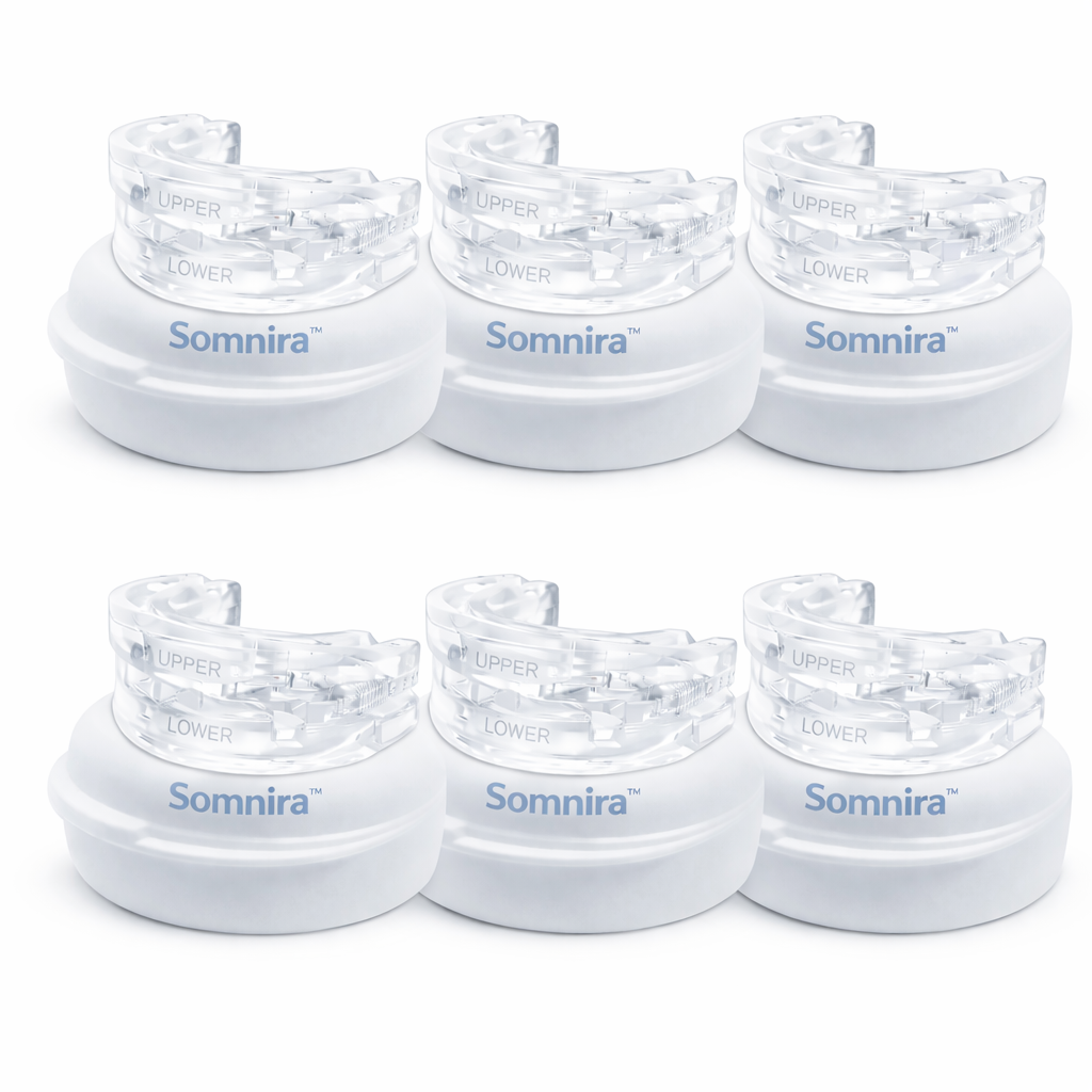 Somnira™ Dispositif Anti-Ronflement & Apnée du Sommeil | Respirez librement et dormez profondément dès la première nuit !