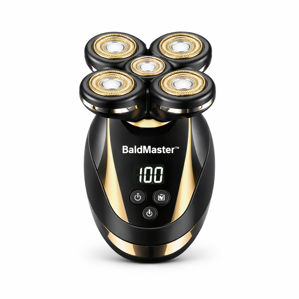 BaldMaster™ Tondeuse Crâne Zéro Effort | Obtenez un crâne parfaitement lisse en 3 minutes !