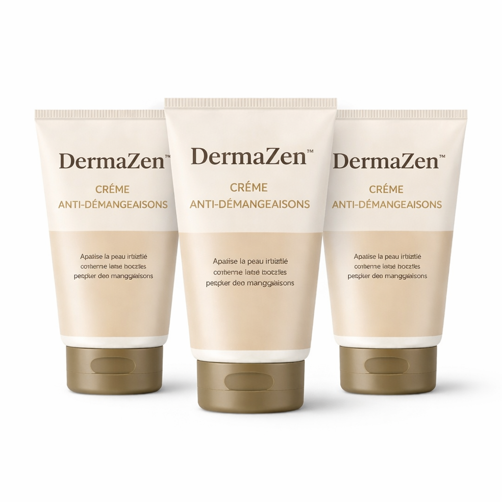DermaZen™ Crème Anti-Démangeaisons | Éliminez les démangeaisons en 3 minutes !