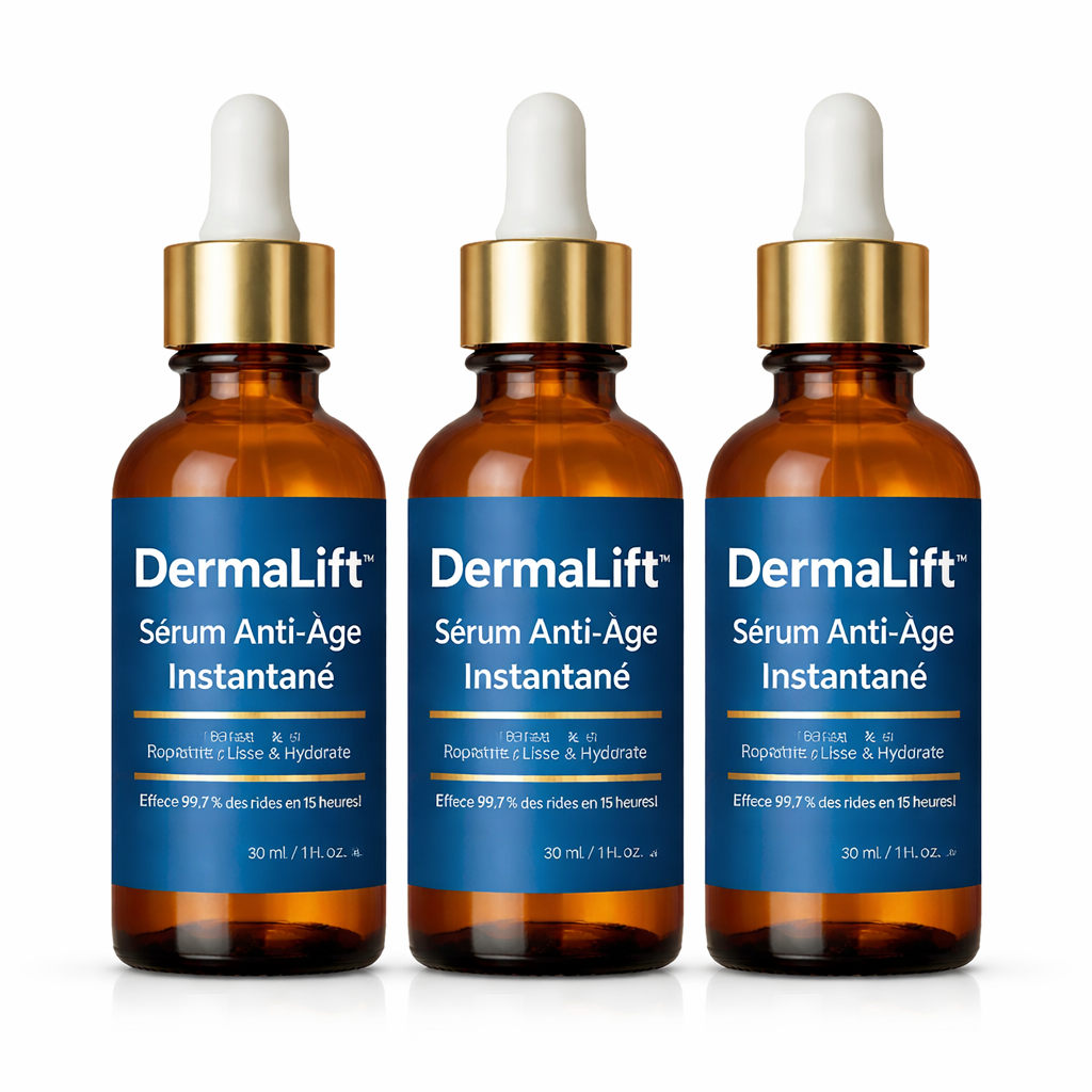 DermaLift™ Sérum Anti-Âge Instantané | Efface 99,7 % des rides en 15 heures !
