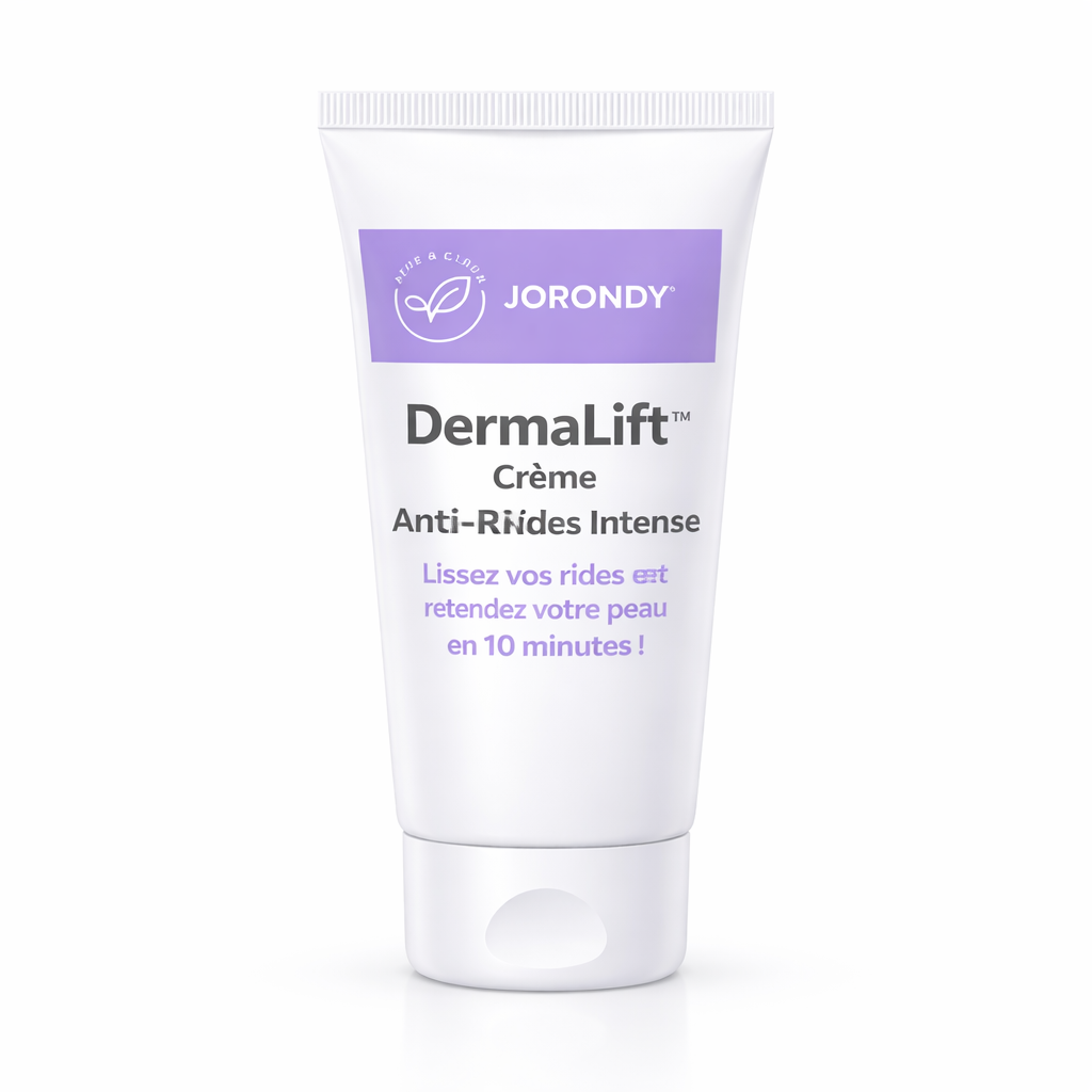 DermaLift™ Crème Anti-Rides Intense | Lissez vos rides et retendez votre peau en 10 minutes !