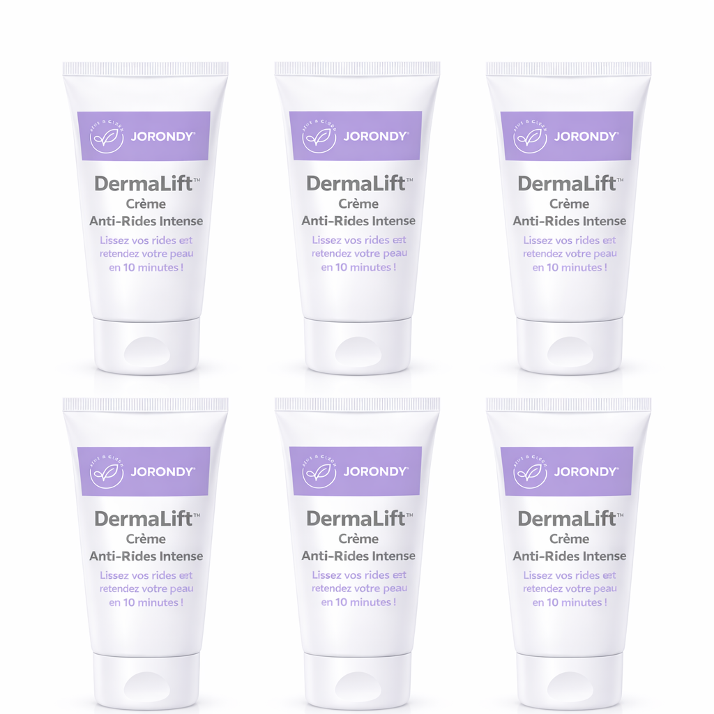 DermaLift™ Crème Anti-Rides Intense | Lissez vos rides et retendez votre peau en 10 minutes !