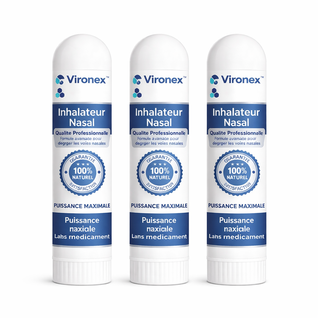 Vironex™ Inhalateur Nasal | Retrouvez une érection ferme en 3 minutes !