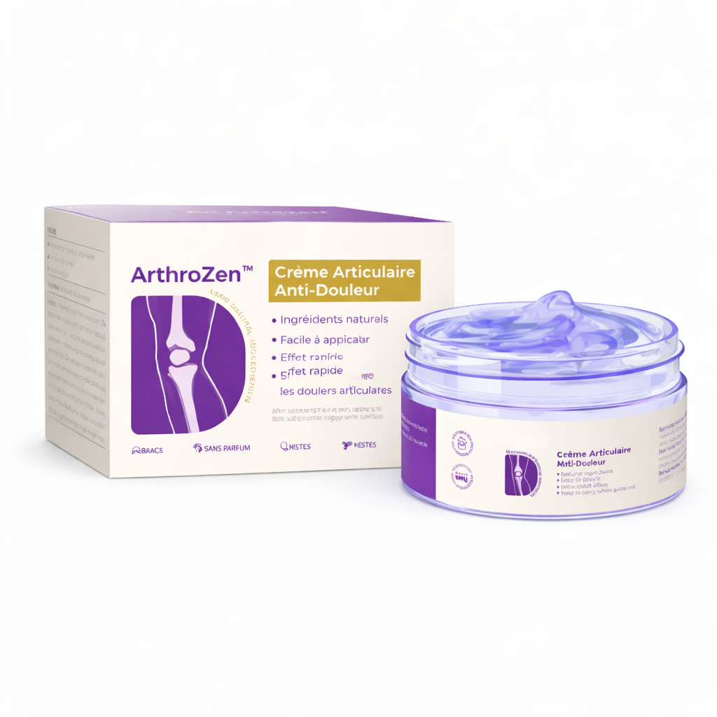 ArthroZen™ Crème Articulaire Anti-Douleur | Élimine les douleurs articulaires jusqu'à 87 % en seulement 48 heures !