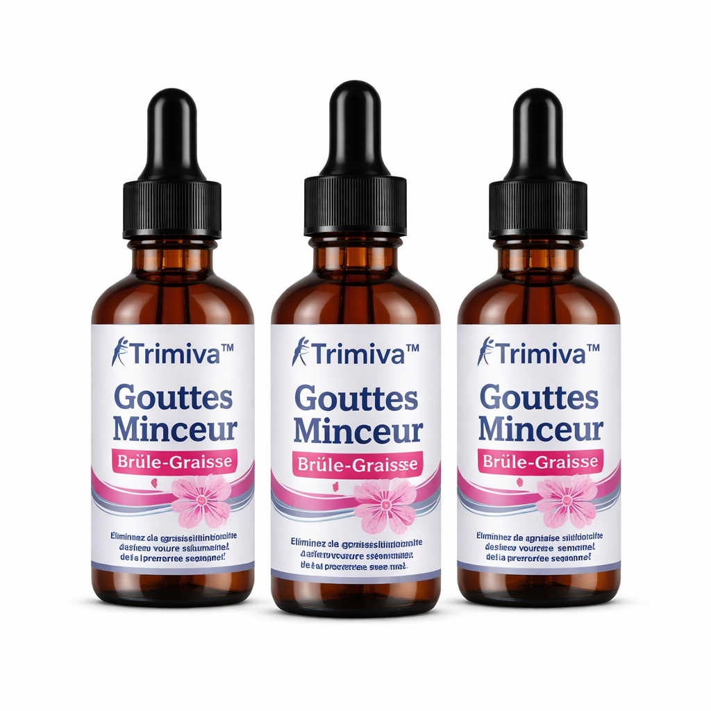 Trimiva™ Gouttes Minceur Brûle-Graisse | Éliminez la graisse abdominale et affinez votre silhouette dès la première semaine !