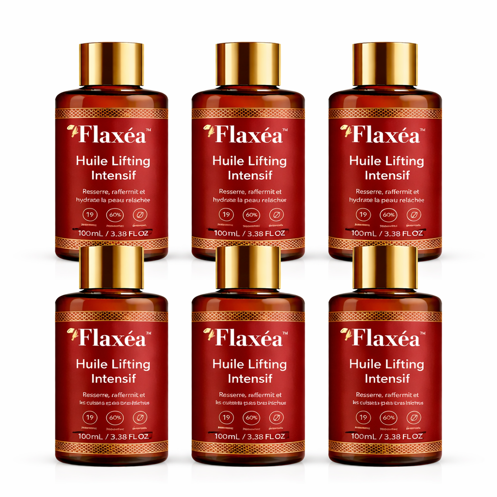 Flaxéa™ Huile Lifting Intensif | Raffermissez votre peau relâchée en 24 heures chrono !