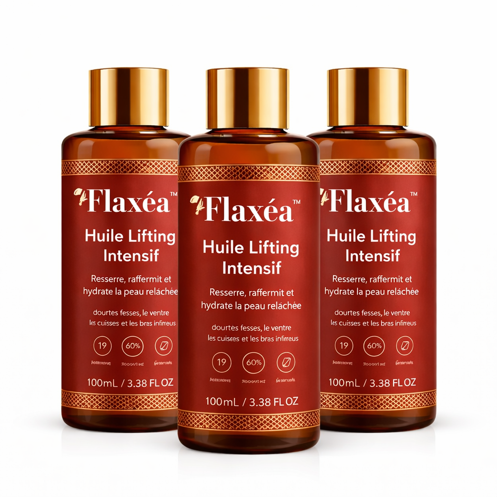 Flaxéa™ Huile Lifting Intensif | Raffermissez votre peau relâchée en 24 heures chrono !