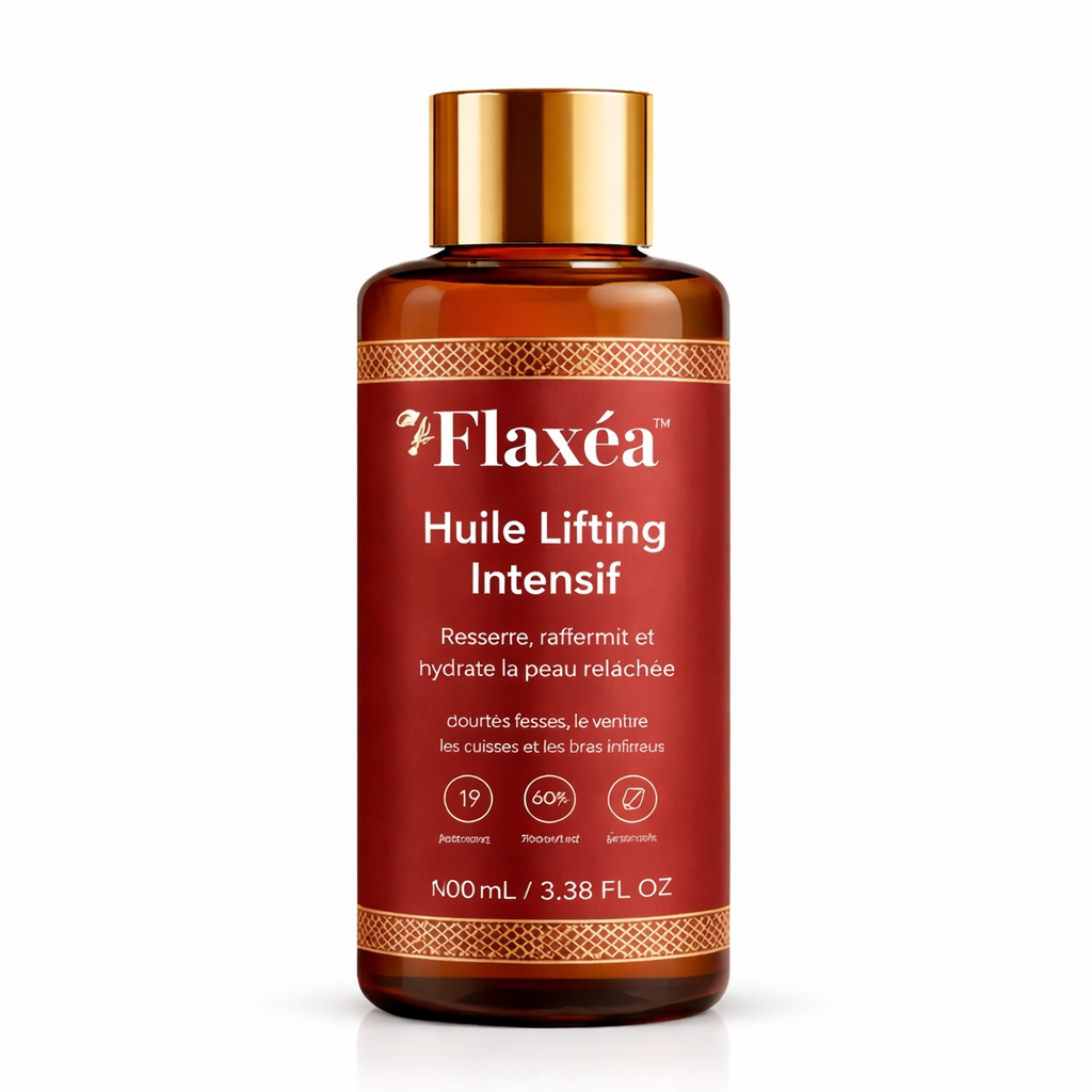 Flaxéa™ Huile Lifting Intensif | Raffermissez votre peau relâchée en 24 heures chrono !