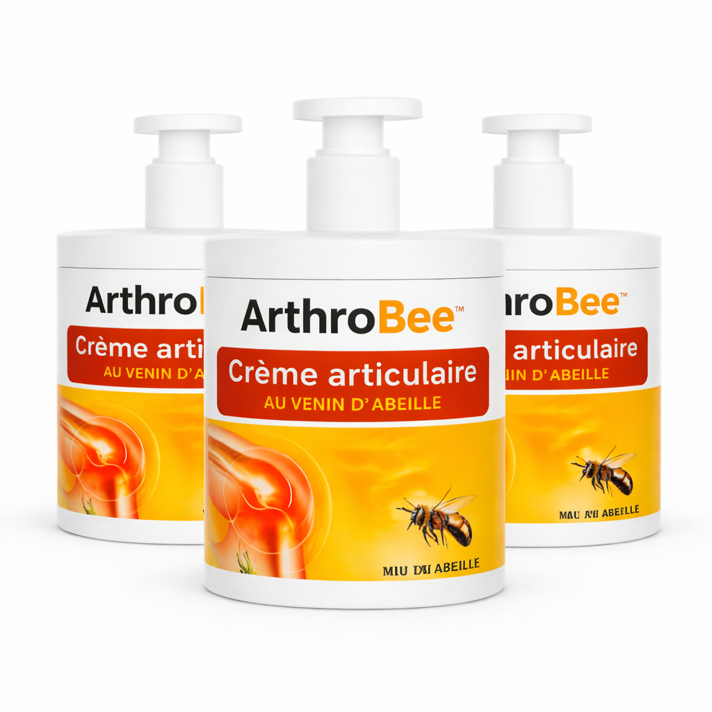 ArthroBee™ Crème Articulaire au Venin d’Abeille | Élimine les douleurs articulaires en 3 jours !