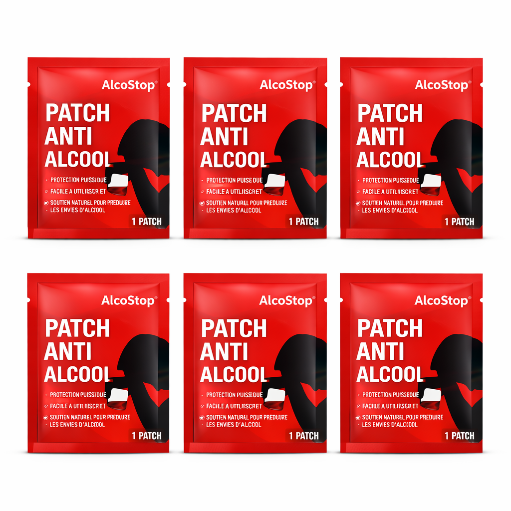 AlcoStop™ Patch Anti-Alcool | Stoppez vos envies d’alcool en seulement 7 jours !