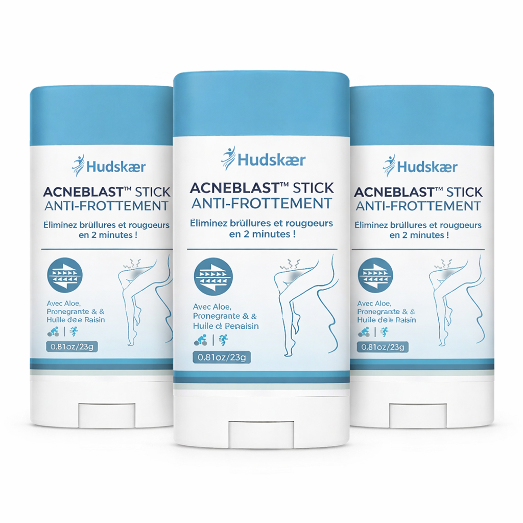 AcneBlast™ Stick Anti-Frottement | Éliminez brûlures et rougeurs en 2 minutes !