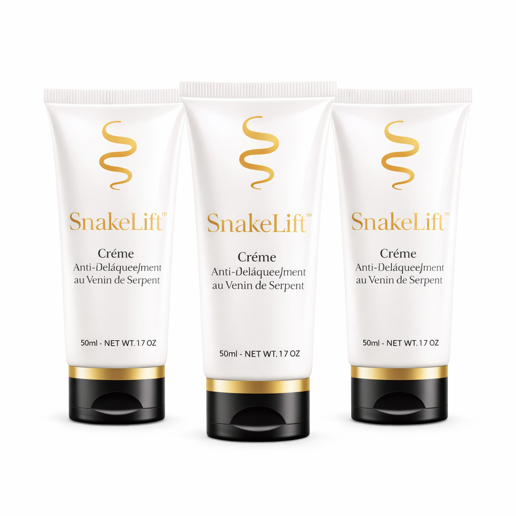 SnakeLift™ Crème Anti-Relâchement au Venin de Serpent | Raffermit la peau jusqu’à 89 % en 3 jours sans chirurgie !