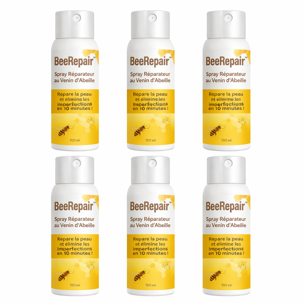 BeeRepair™ Spray Réparateur au Venin d’Abeille | Répare la peau et élimine les imperfections en 10 minutes !